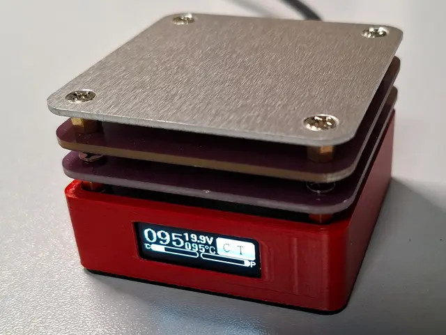 G3061 Hot Plate Enclosure Replacement — modelo 3D