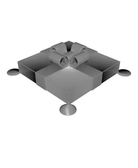 GIFT BOX #23 - Print-in-Place — modelo 3D
