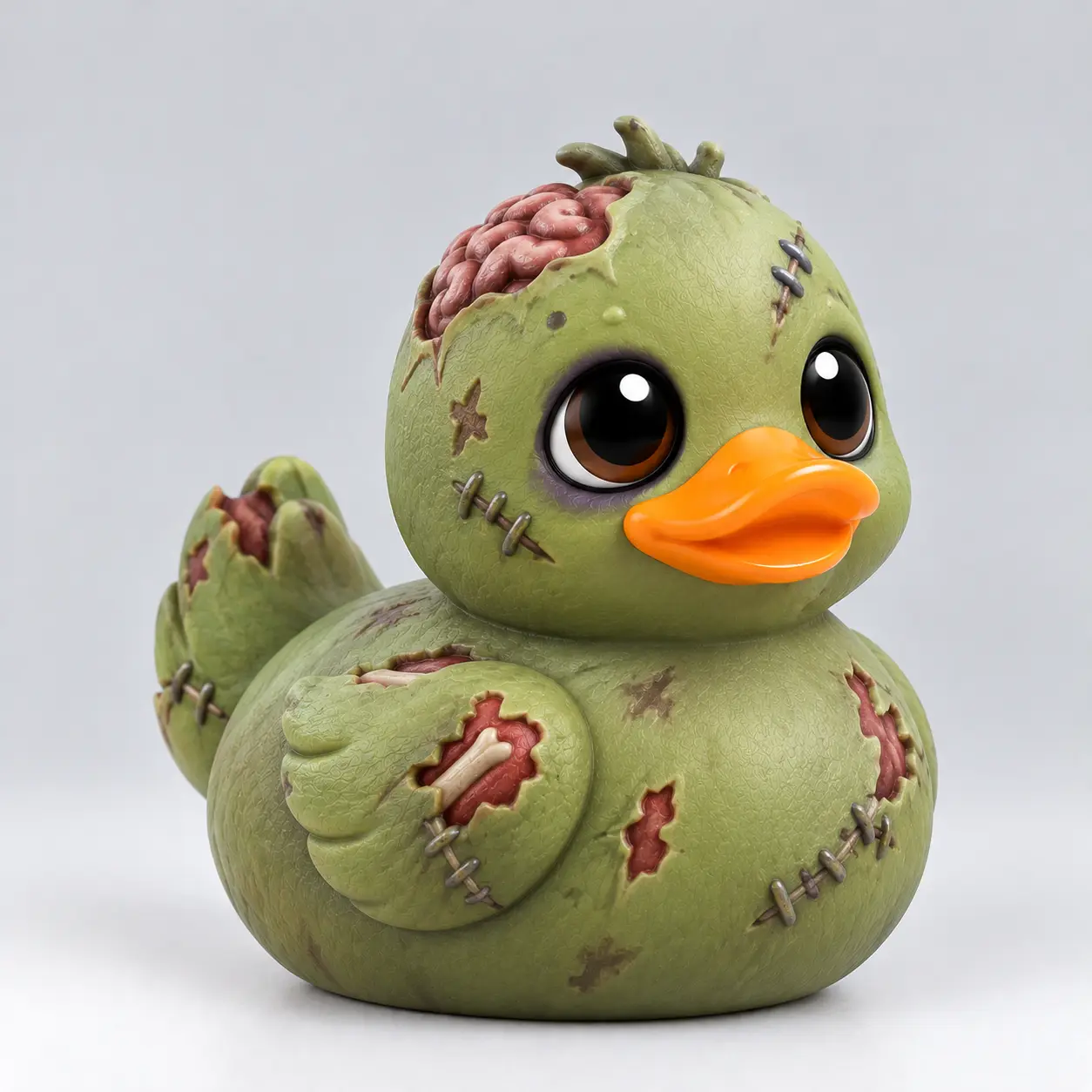 Zombie Halloween Duck — modelo 3D