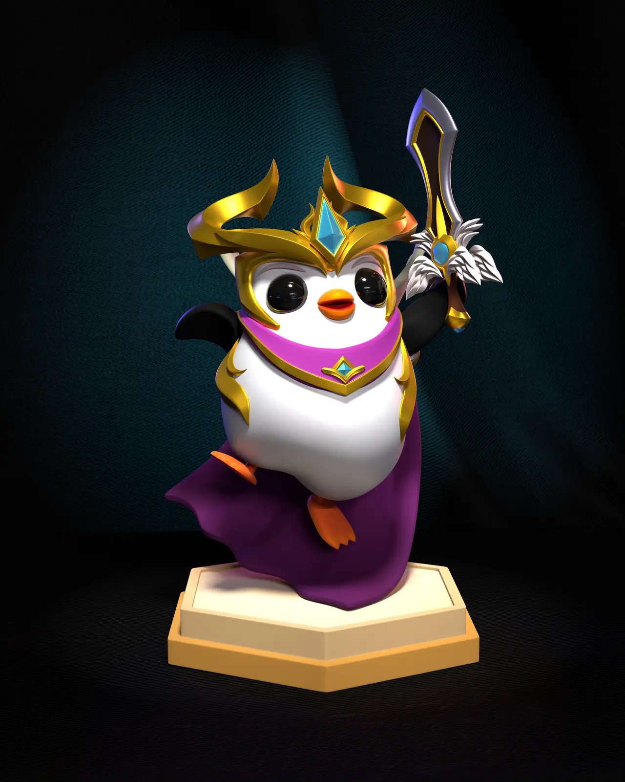 Penguin — modelo 3D