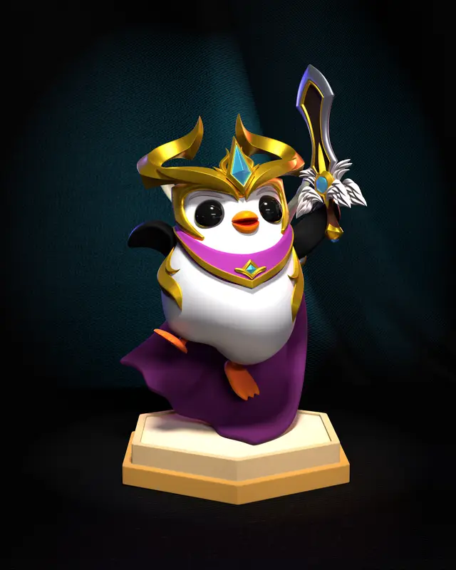 Penguin — modelo 3D