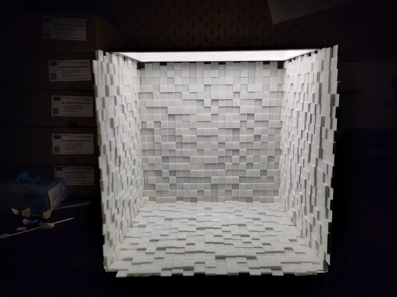 Cube Background Panels (self assembling) — modelo 3D
