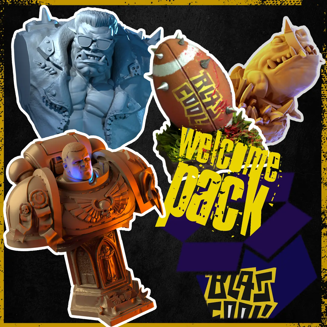 The welcome box — modelo 3D