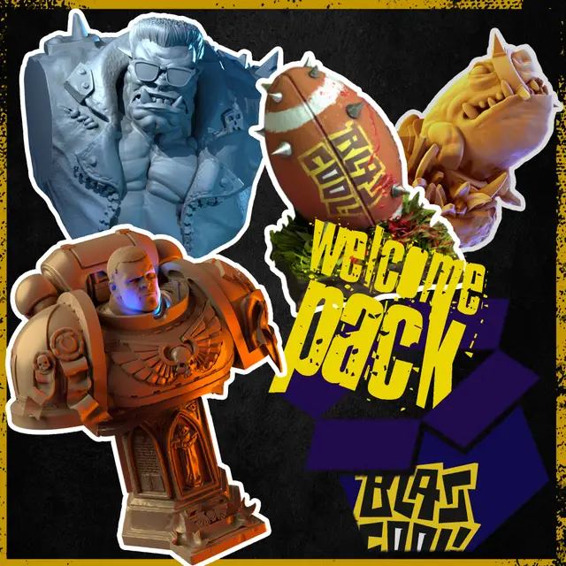 The welcome box — modelo 3D
