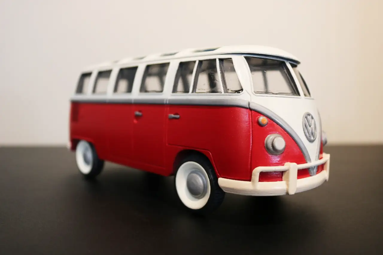 Volkswagen Bus 1970s — modelo 3D