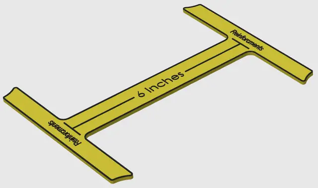 6 Inch Reinforcment Spacer — modelo 3D