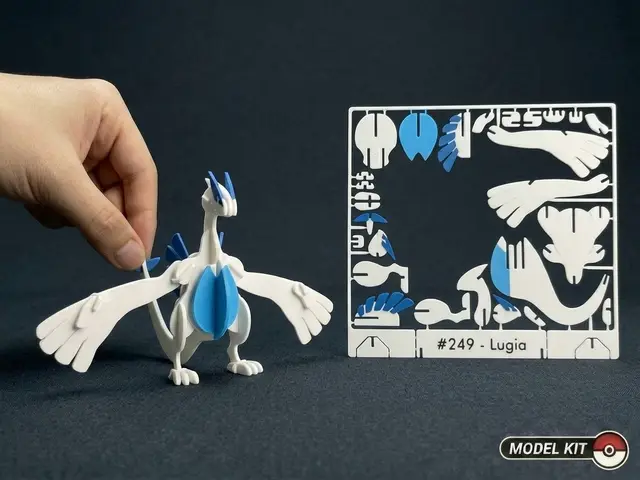 Pokemon #249 - Lugia Kit Card — modelo 3D