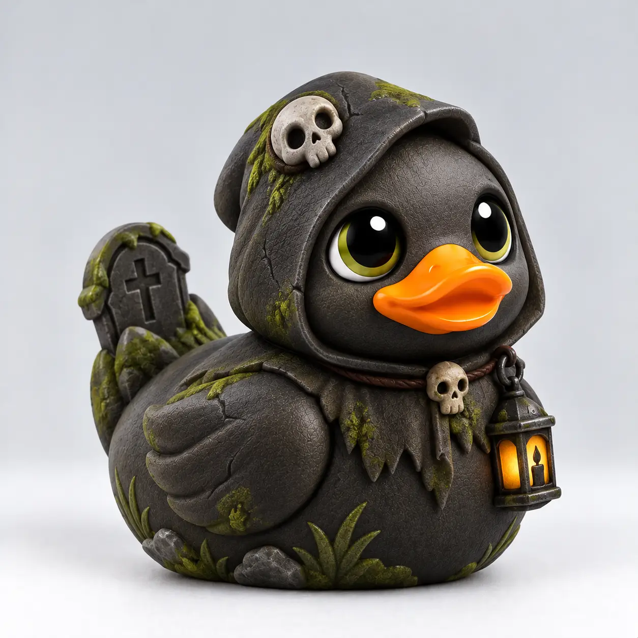 Graveyard Halloween Duck — modelo 3D