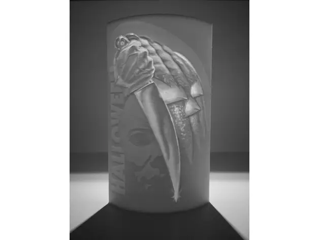 Halloween Lithophane — modelo 3D