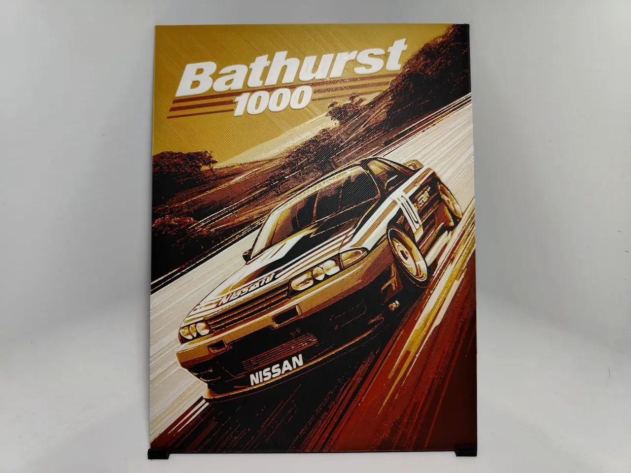 Bathurst 1000 Poster - Hueforge — modelo 3D