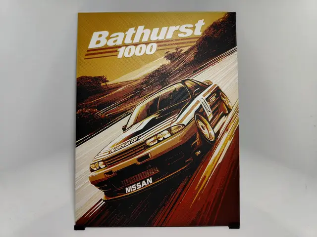 Bathurst 1000 Poster - Hueforge — modelo 3D