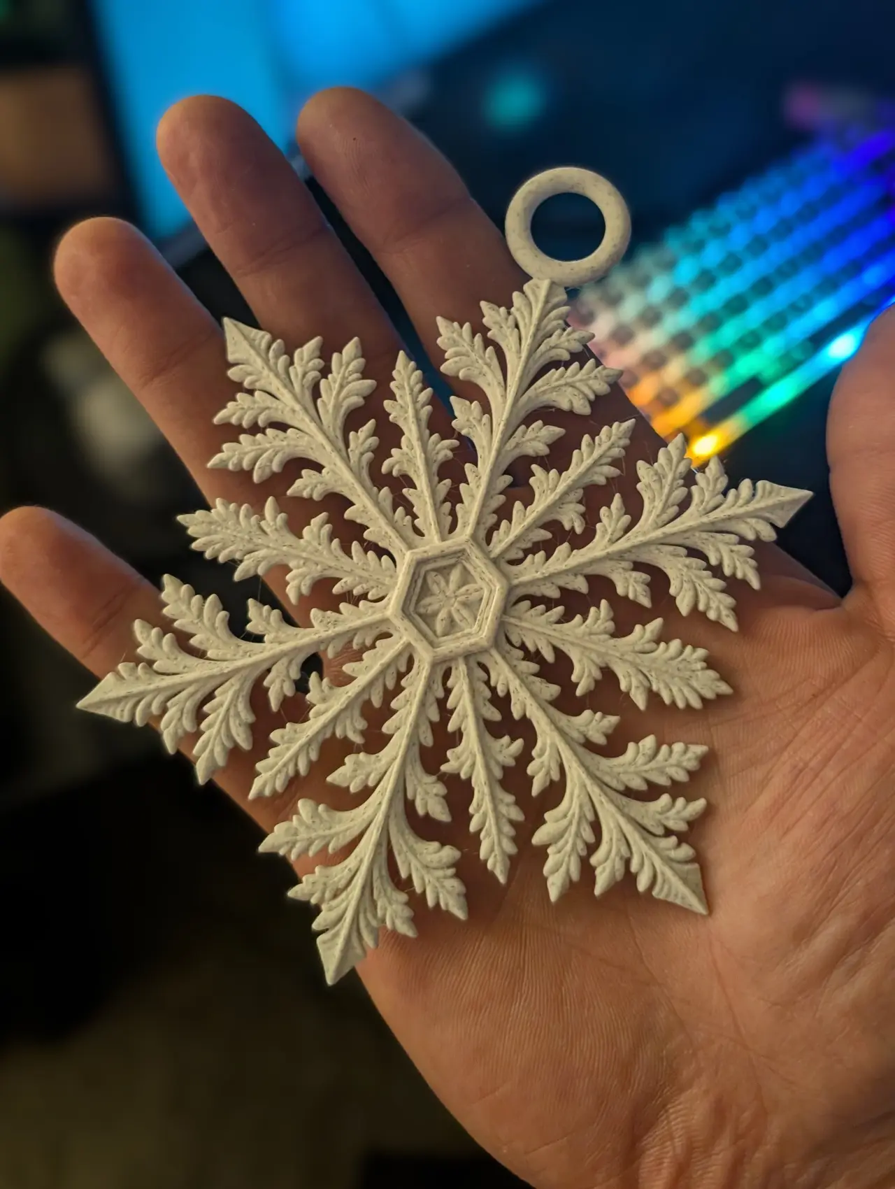 Snowflake Wall Decor and Ornament Set — modelo 3D
