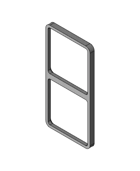 Gridfinity Light Frame Optimized — modelo 3D