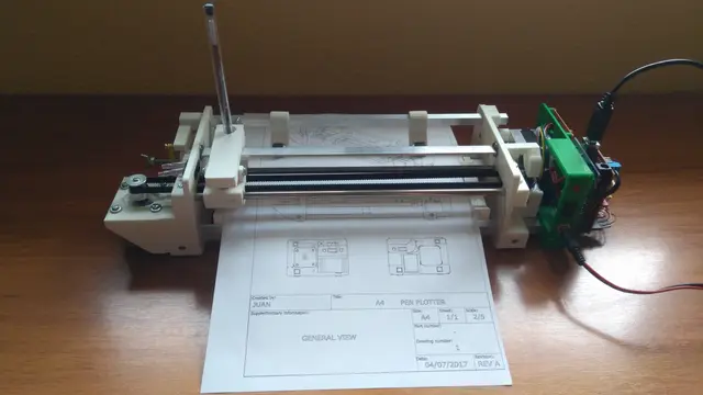 A4 Pen Plotter — modelo 3D