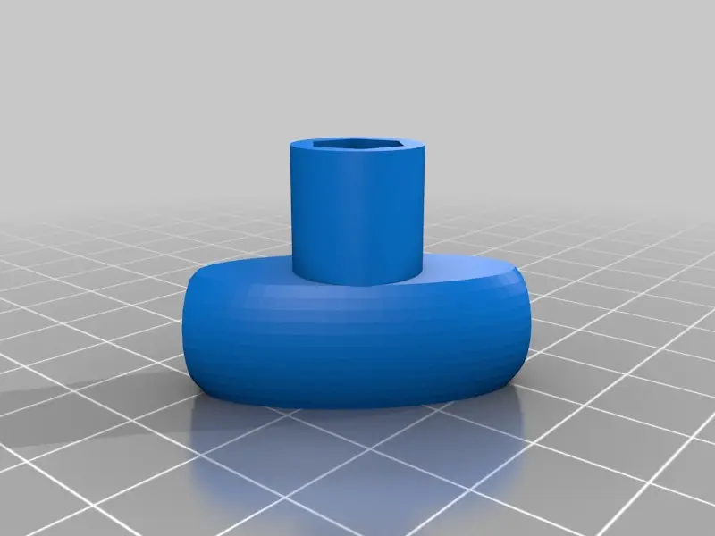 Butterfly nut for M5 — modelo 3D