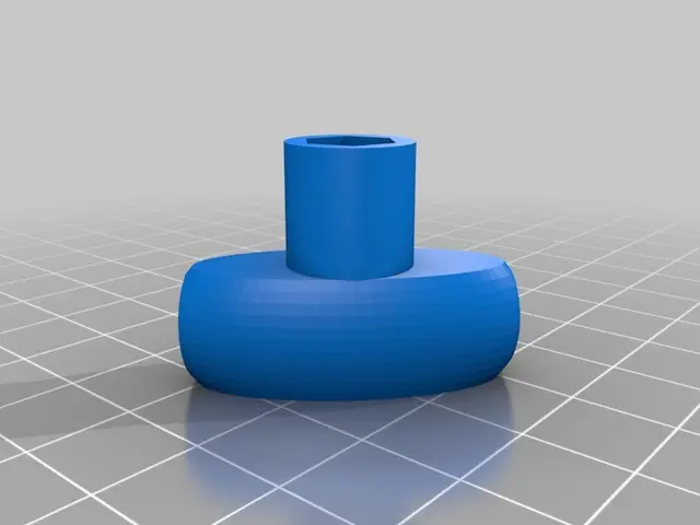 Butterfly nut for M5 — modelo 3D