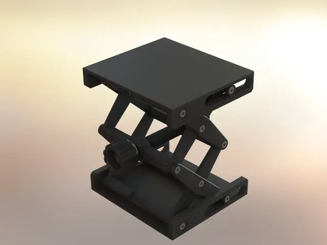 Platform Jack with M3 Screws and Inserts — modelo 3D