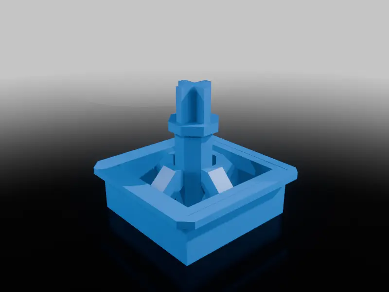 Clicker — modelo 3D
