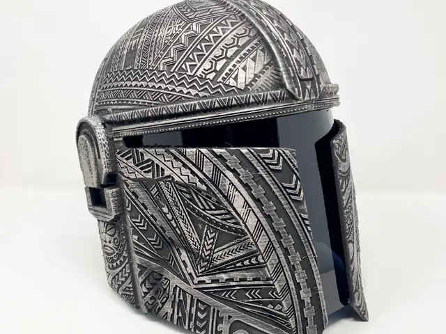 Tribal Mandalorian Helmet — modelo 3D