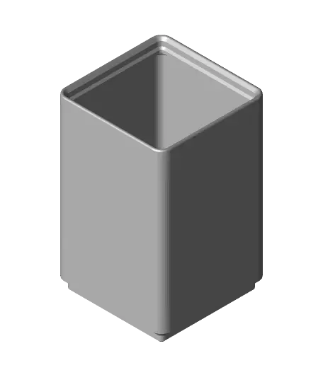 Gridfinity compatible 1x1x1_5 4xAA battery holder.stl — modelo 3D
