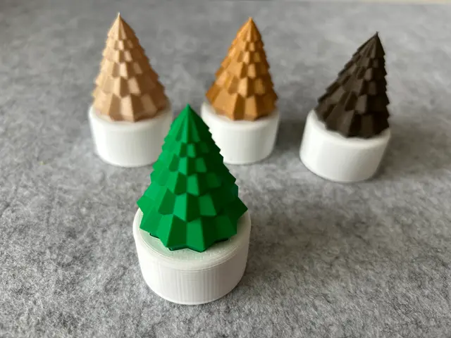 Mini-LED-Christmas-Tree (Vase Mode) // Mini-LED-Weihnachtsbaum (Vasen-Modus) — modelo 3D