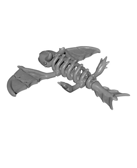 FLEXI SPOOKY NIGHT FURY - TOOTHLESS KEYCHAIN — modelo 3D
