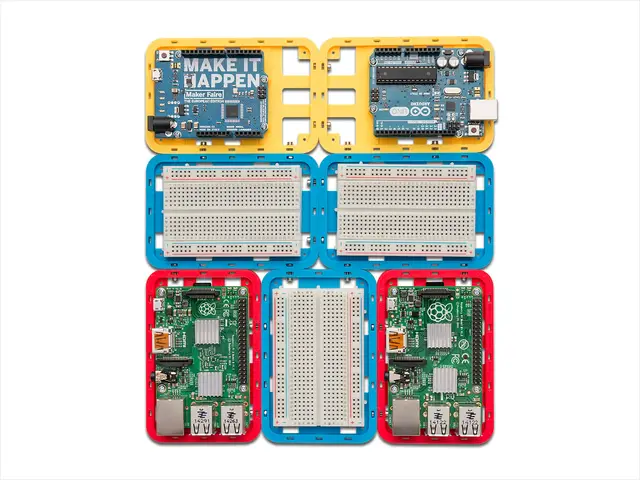 Modular Support (Case) for Arduino and Raspberry Pi - CustoBlocks — modelo 3D