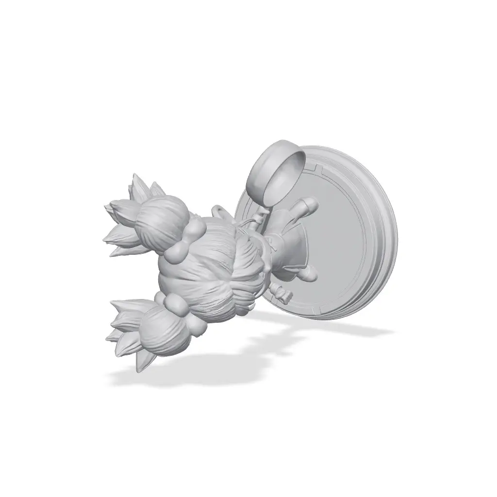 Chibi Chi-Chi Dragon Ball | Multicolour & Single Colour — modelo 3D