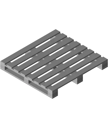 Pallet MK3 — modelo 3D