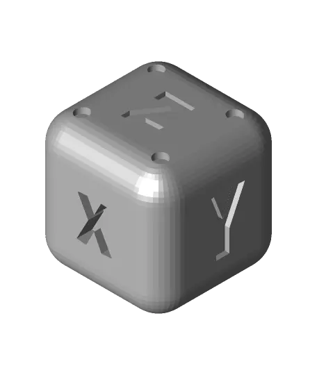 Calibration Cube — modelo 3D