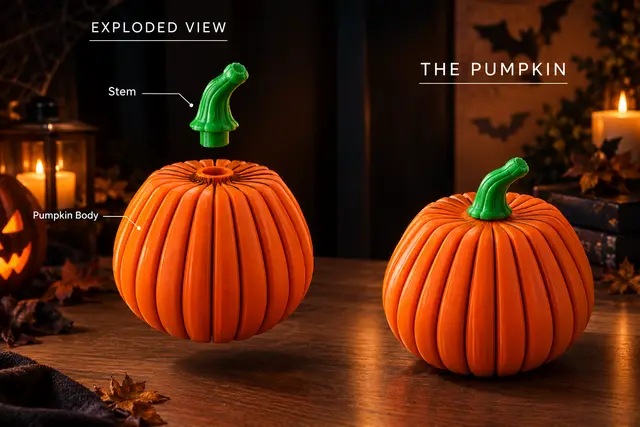 Pumpkin — modelo 3D