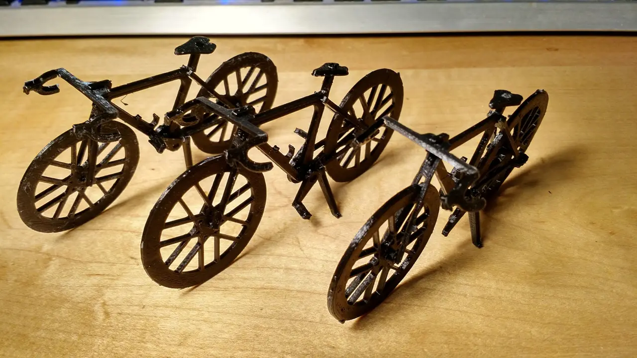 Snap-Together Model Road Bike — modelo 3D
