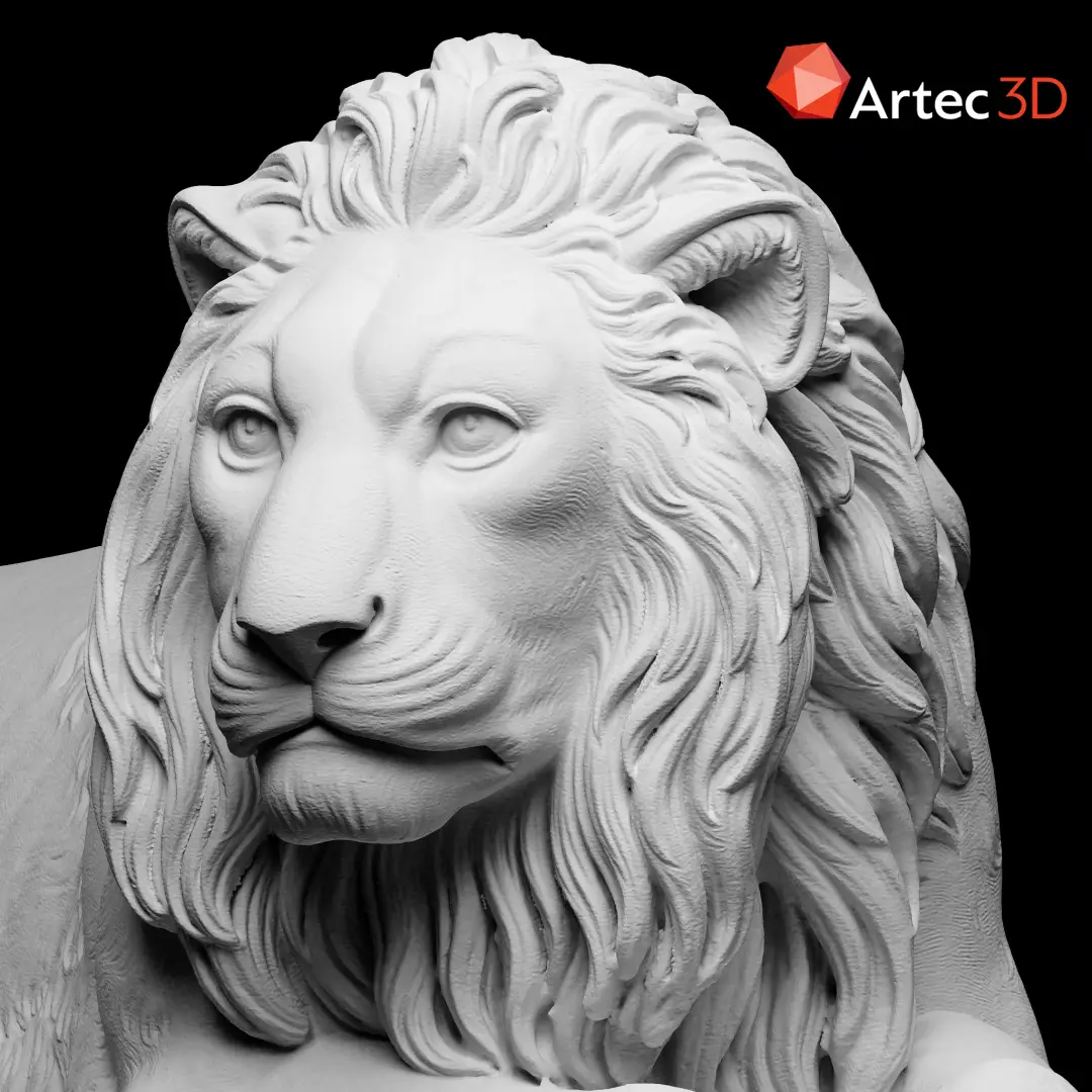Recumbent Lion — modelo 3D
