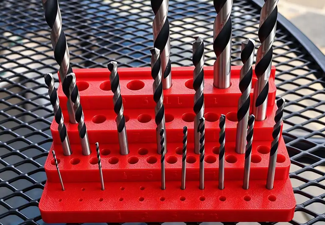 Drill bit holder – version for Ikea Skadis — modelo 3D