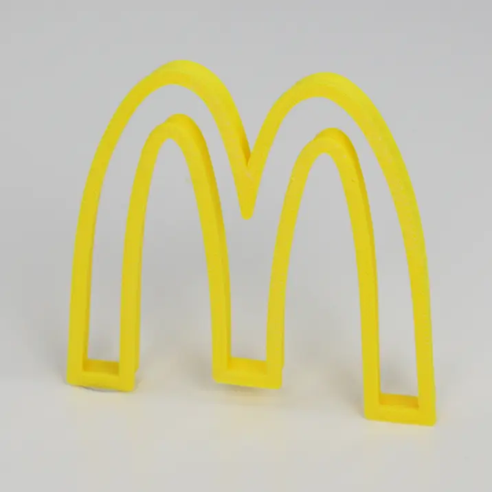 McDonalds Cookie Cutter — modelo 3D