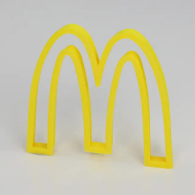 McDonalds Cookie Cutter — modelo 3D