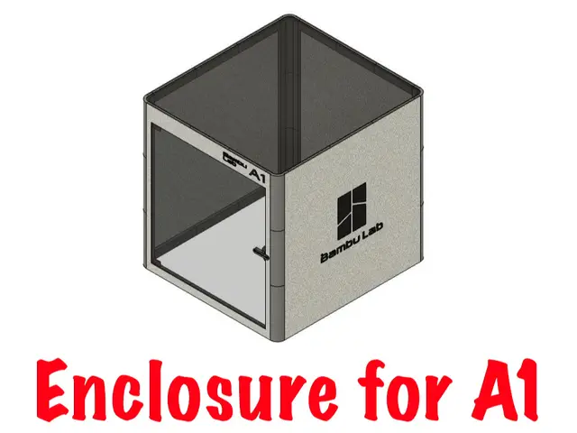 Enclosure for A1 — modelo 3D