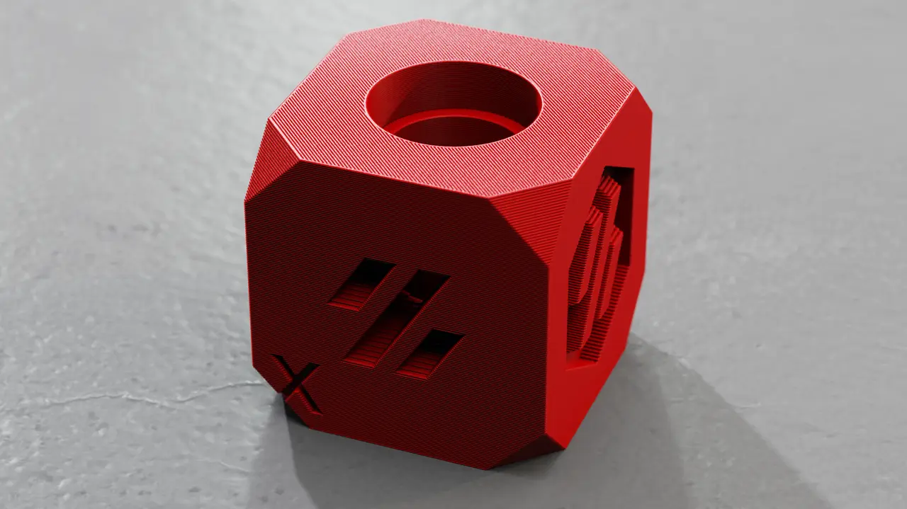 Voron Design Calibration Cube — modelo 3D