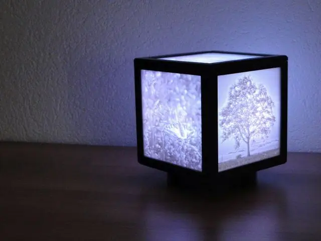Wlan controlled lithophane cube — modelo 3D