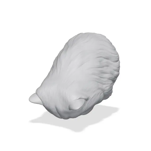Persian Cat Bust 3D Print STL — modelo 3D