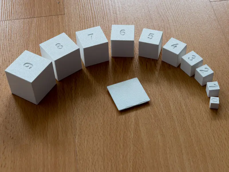 Baby cubes — modelo 3D