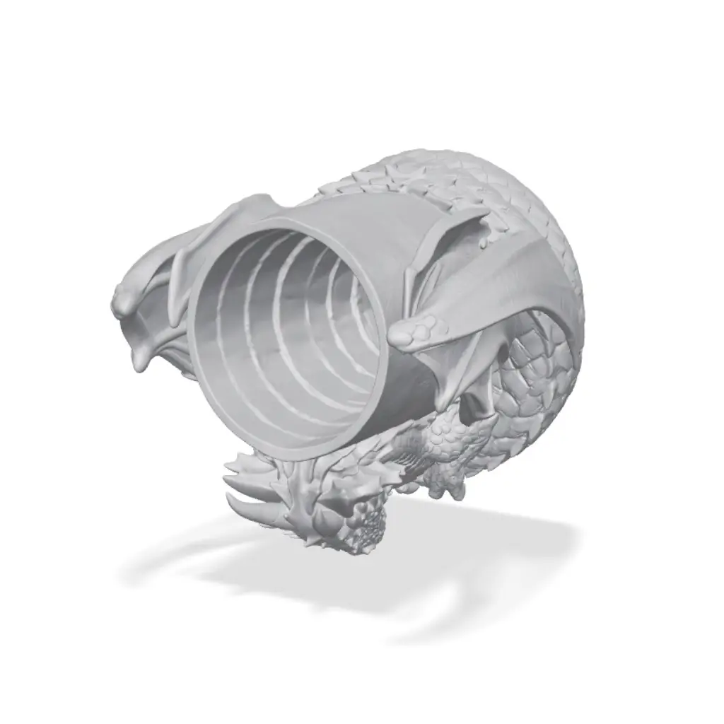 Dragon Pen Holder - Desk Organizer STL — modelo 3D
