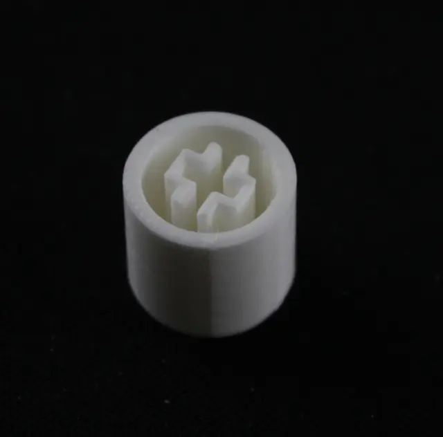 Push button Switch cover for Philips and Whirlpool Dishwashers — modelo 3D