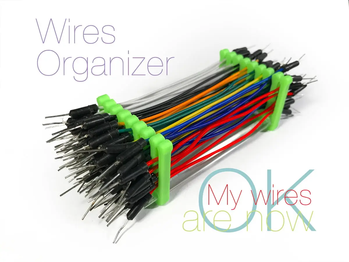 Wires Organizer — modelo 3D