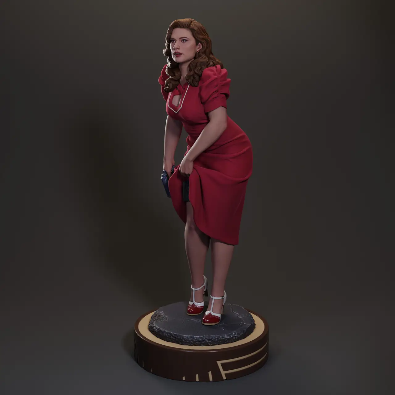 Peggy's Secret - Agent Carter Fan Art — modelo 3D