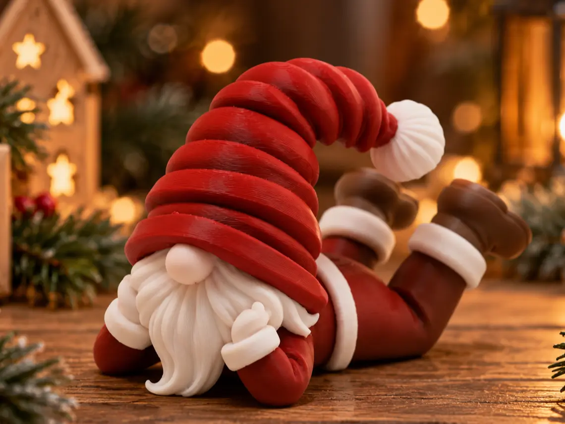 Chillin' Christmas Gnome — modelo 3D