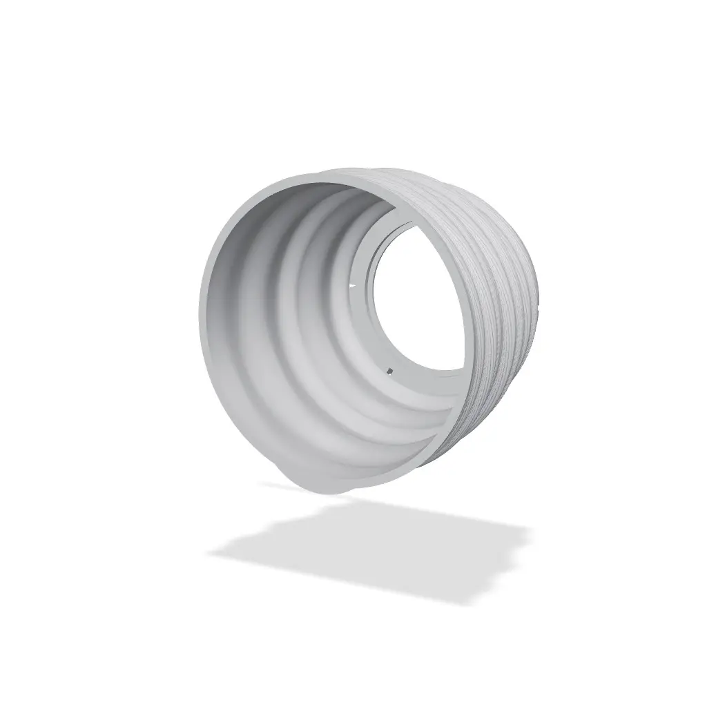 Echo Wave Planter.3mf — modelo 3D