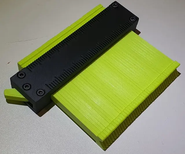 Lockable Contour Gauge — modelo 3D