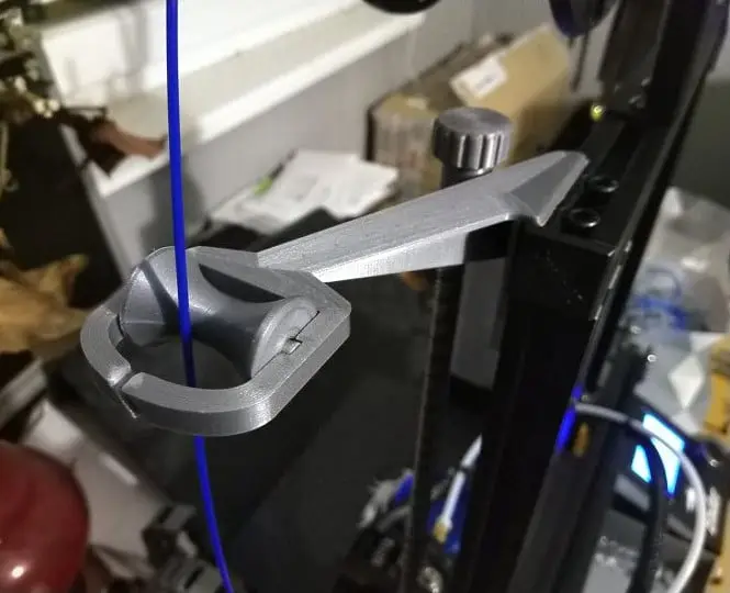 Filament guide with roller - Ender 3 — modelo 3D