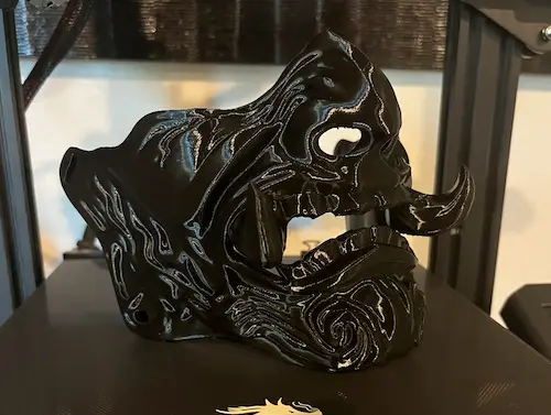 Samurai Oni Mask (remix) — modelo 3D
